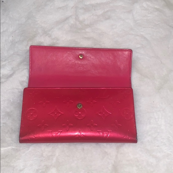 🍦SOLD🍦Louis Vuitton Pink Monogram Porte Tresor - Picture 3 of 9